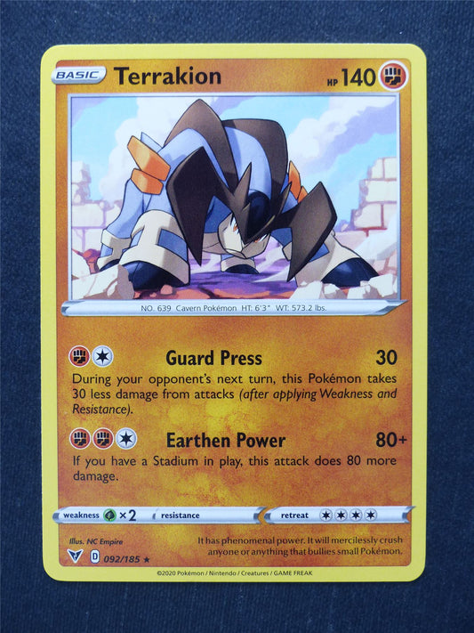 Terrakion 092/185 - Vivid Voltage