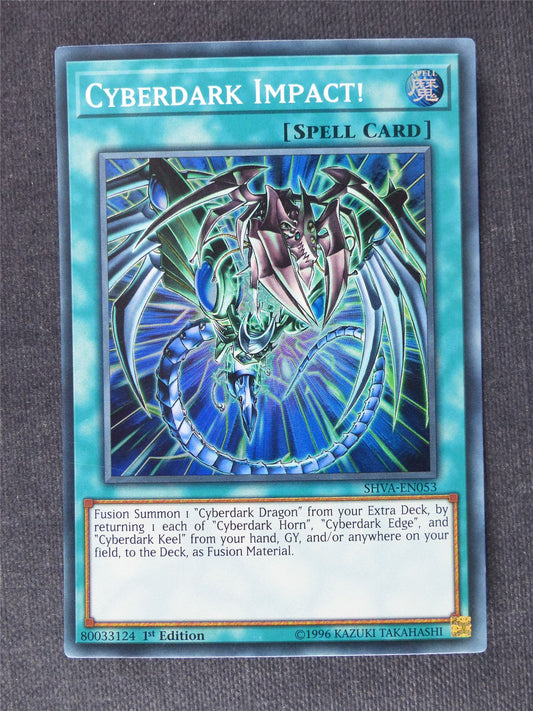 Cyberdark Impact! SHVA Super Rare - 1st ed - Yugioh Cards #RD