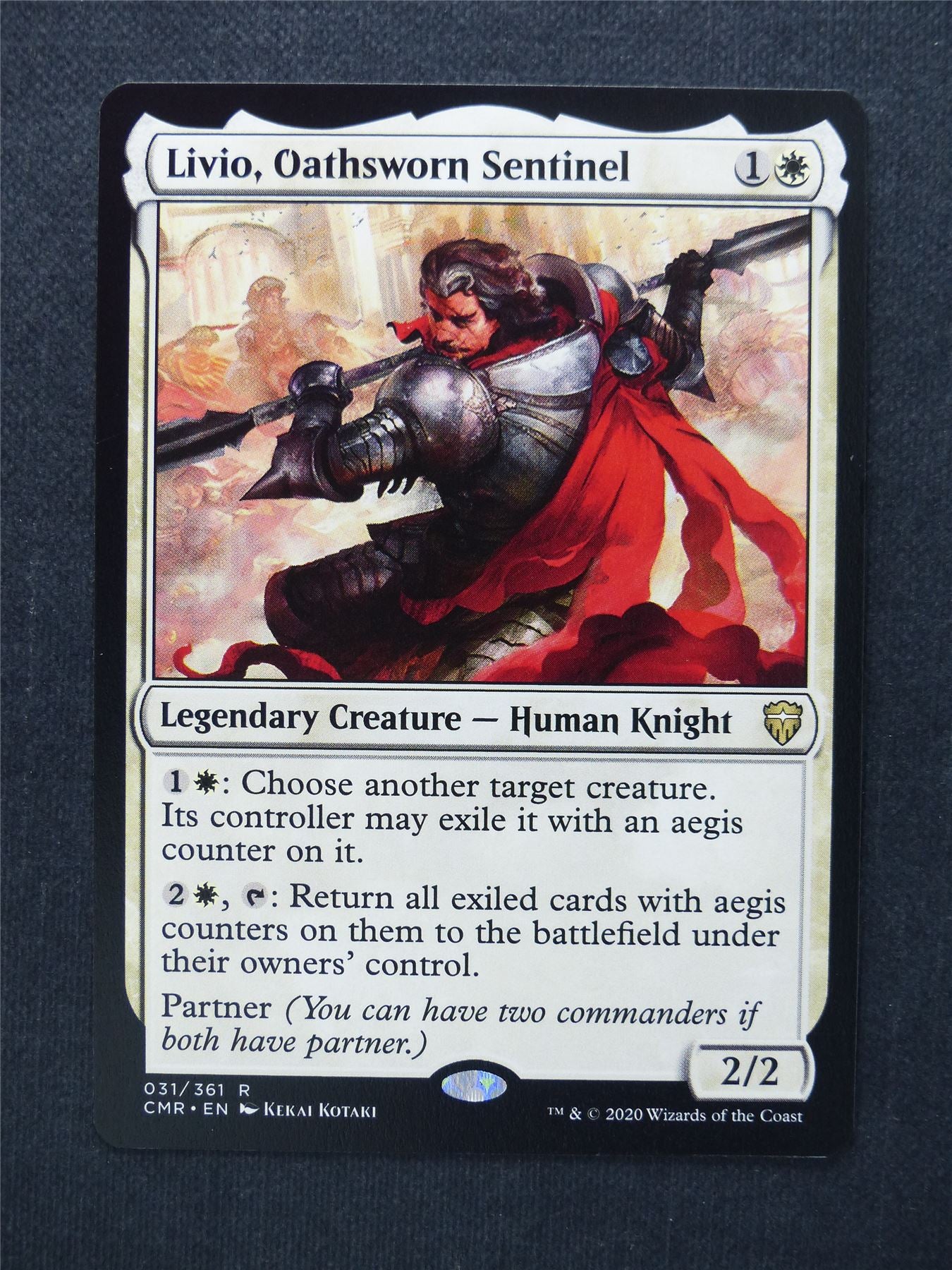 Livio Oathsworn Sentinel - Commander Legends #IP