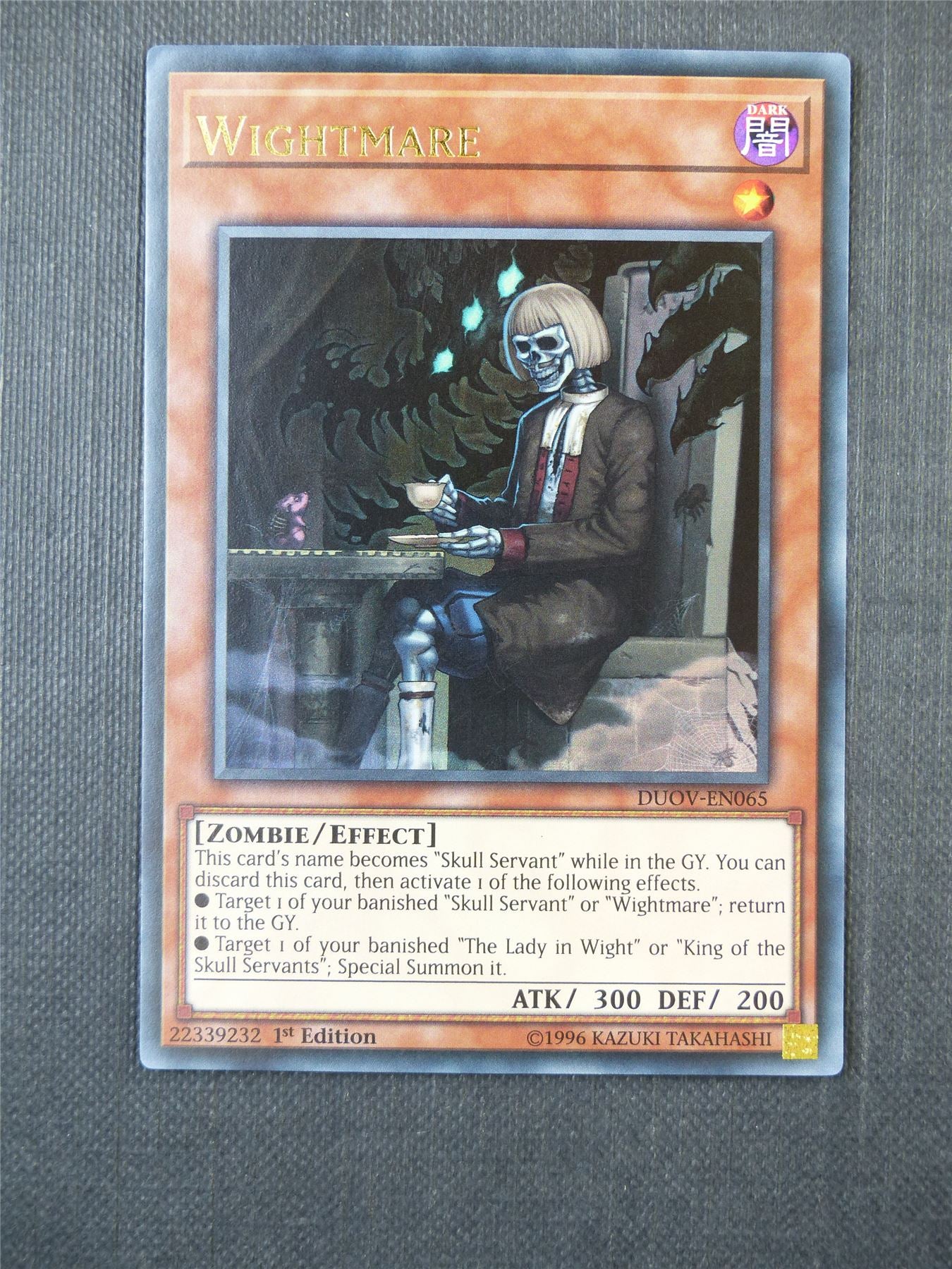 Wightmare - Yugioh Card #9LW