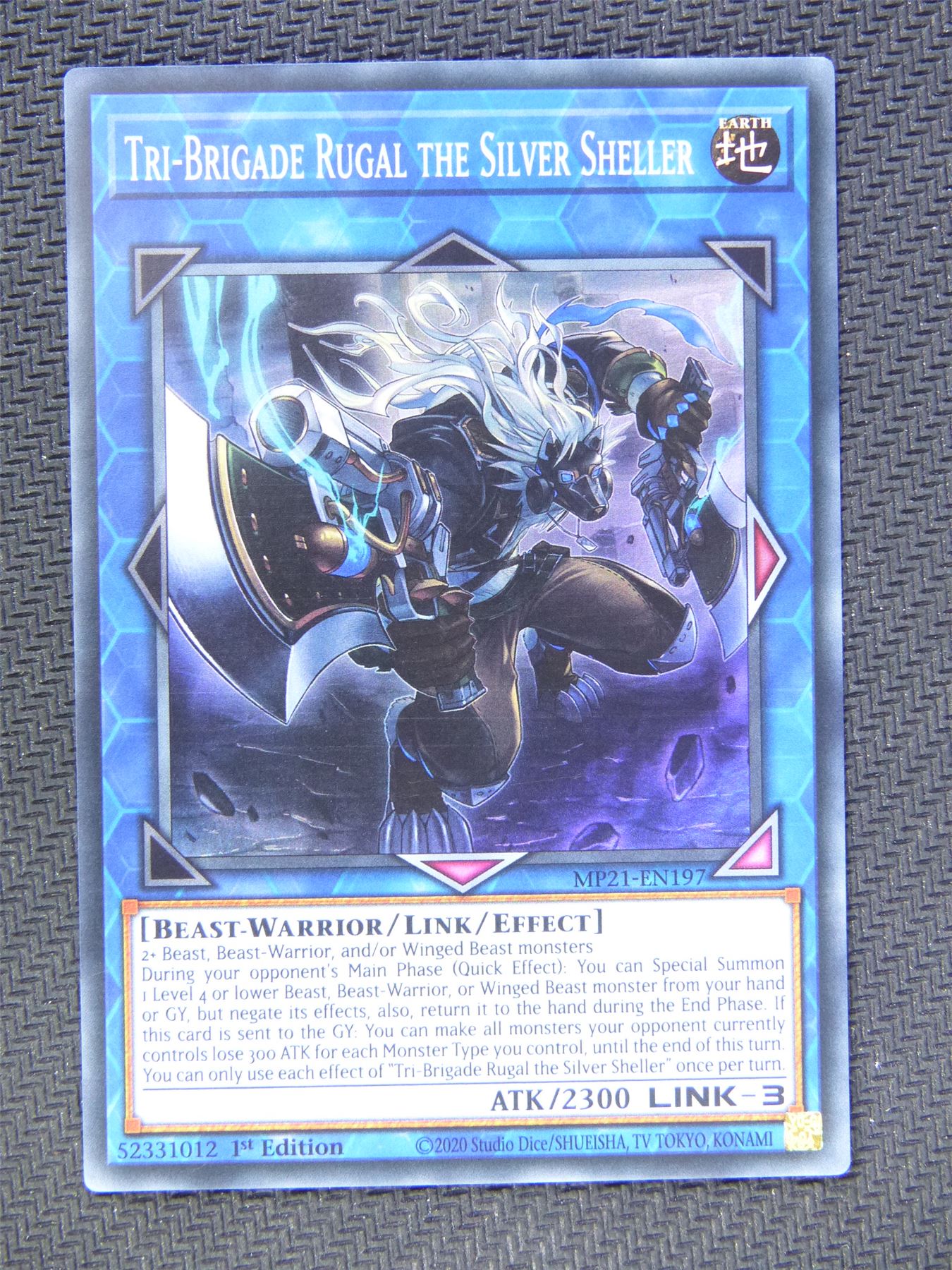 Tri Brigade Rugal Silver Sheller MP21 Super Rare - Yugioh Cards #5DD