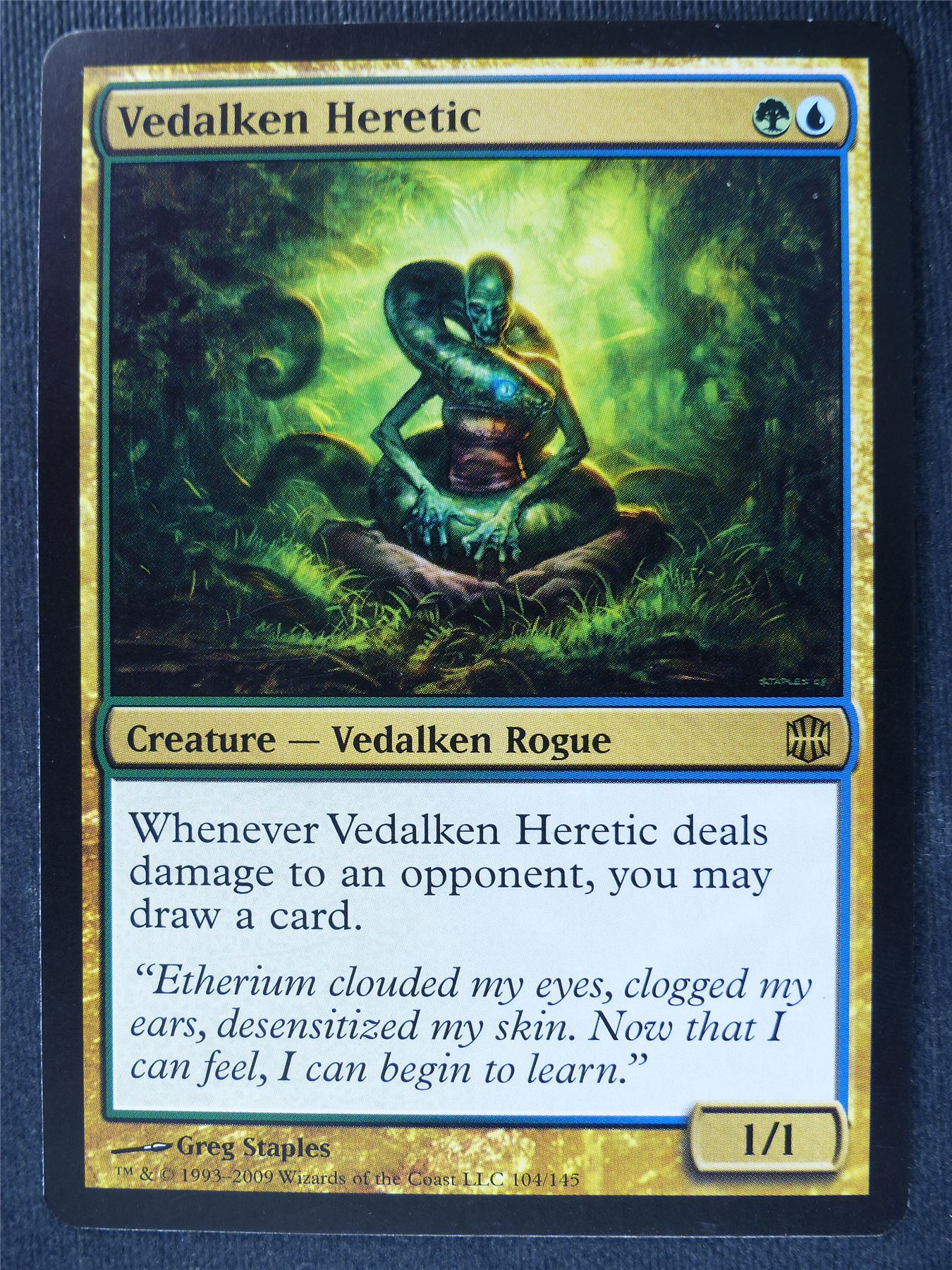 Vedalken Heretic - Mtg Magic Cards #1TJ