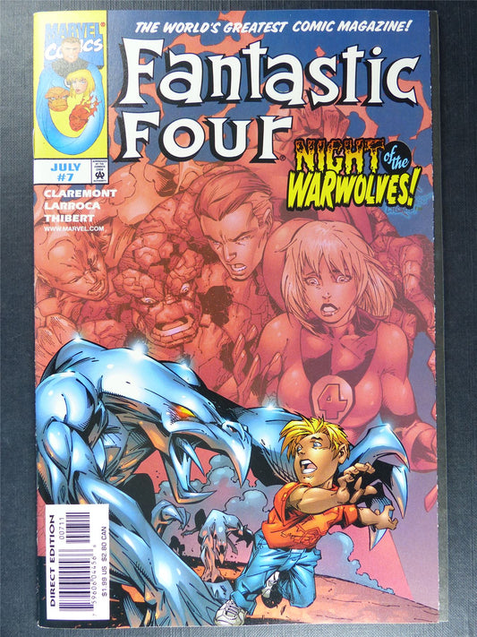 FANTASTIC Four #7 - Marvel Comics #2J