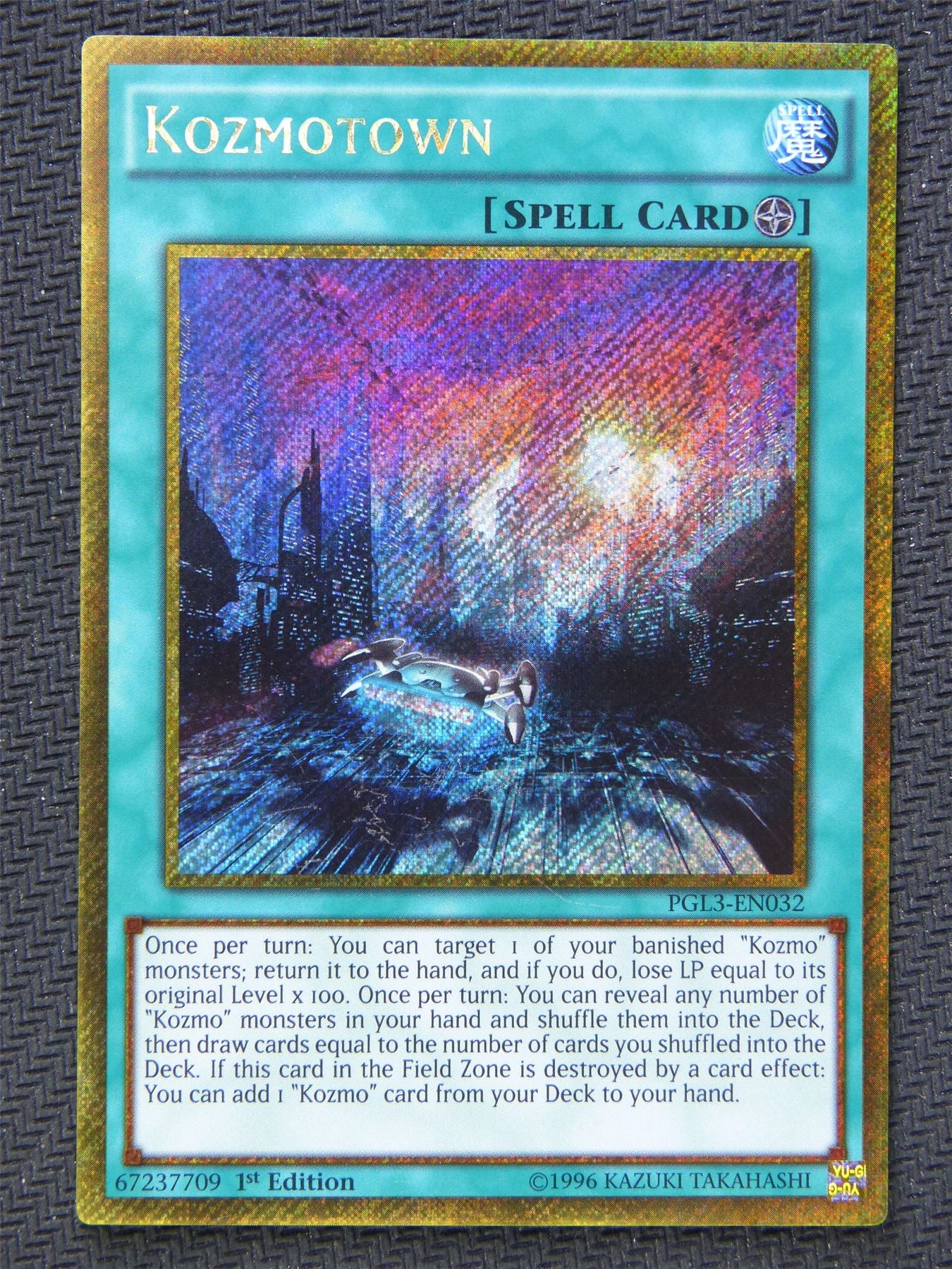 Kozmotown PGL3 - Secret Rare - Yugioh Card #62T