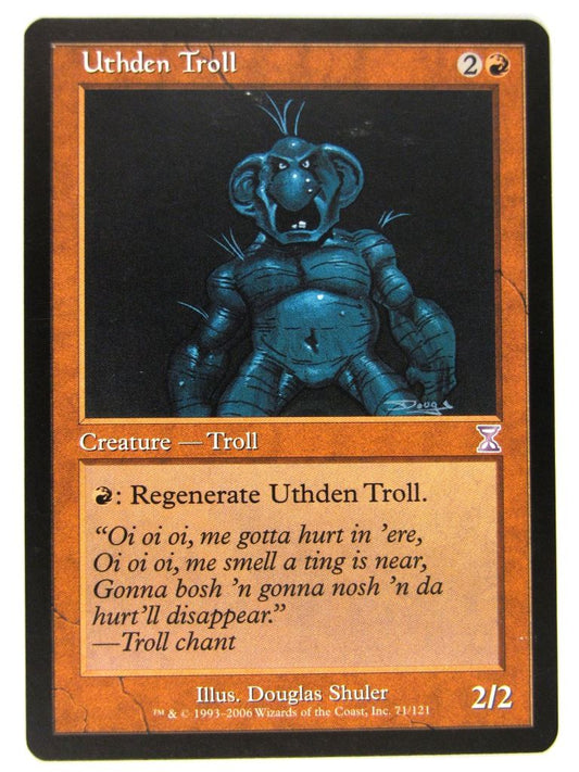 MTG Magic: The Gathering Cards: UTHDEN TROLL: TSP