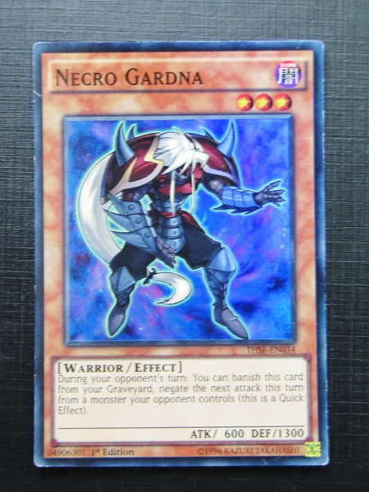 Yugioh Cards: NECRO GARDNA THSF SUPER RARE # 16F53