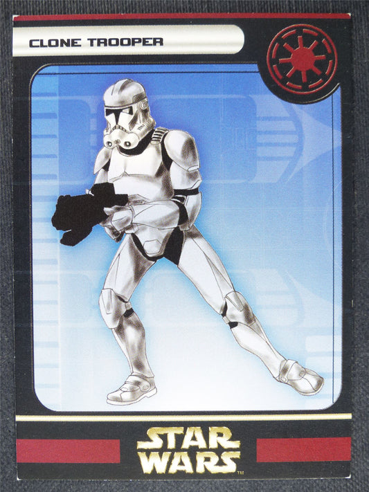 Clone Trooper - Star Wars Miniatures Spare Cards #6P