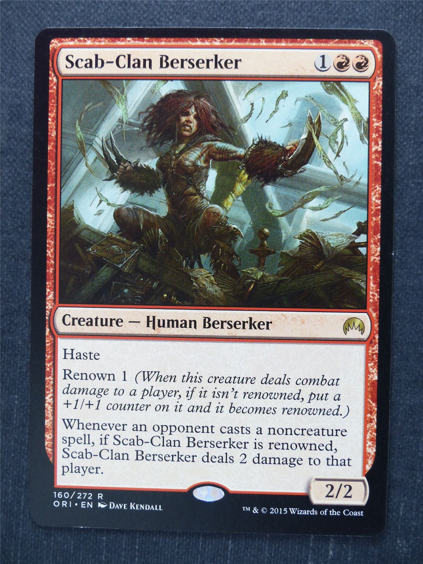 Scab-Clan Berserker - Mtg Magic Cards #S9