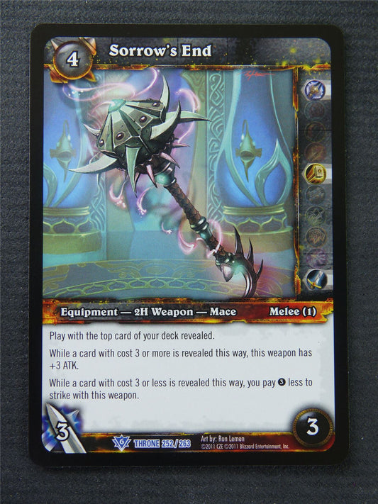 Sorrows End - Rare - World Of Warcraft #1NE