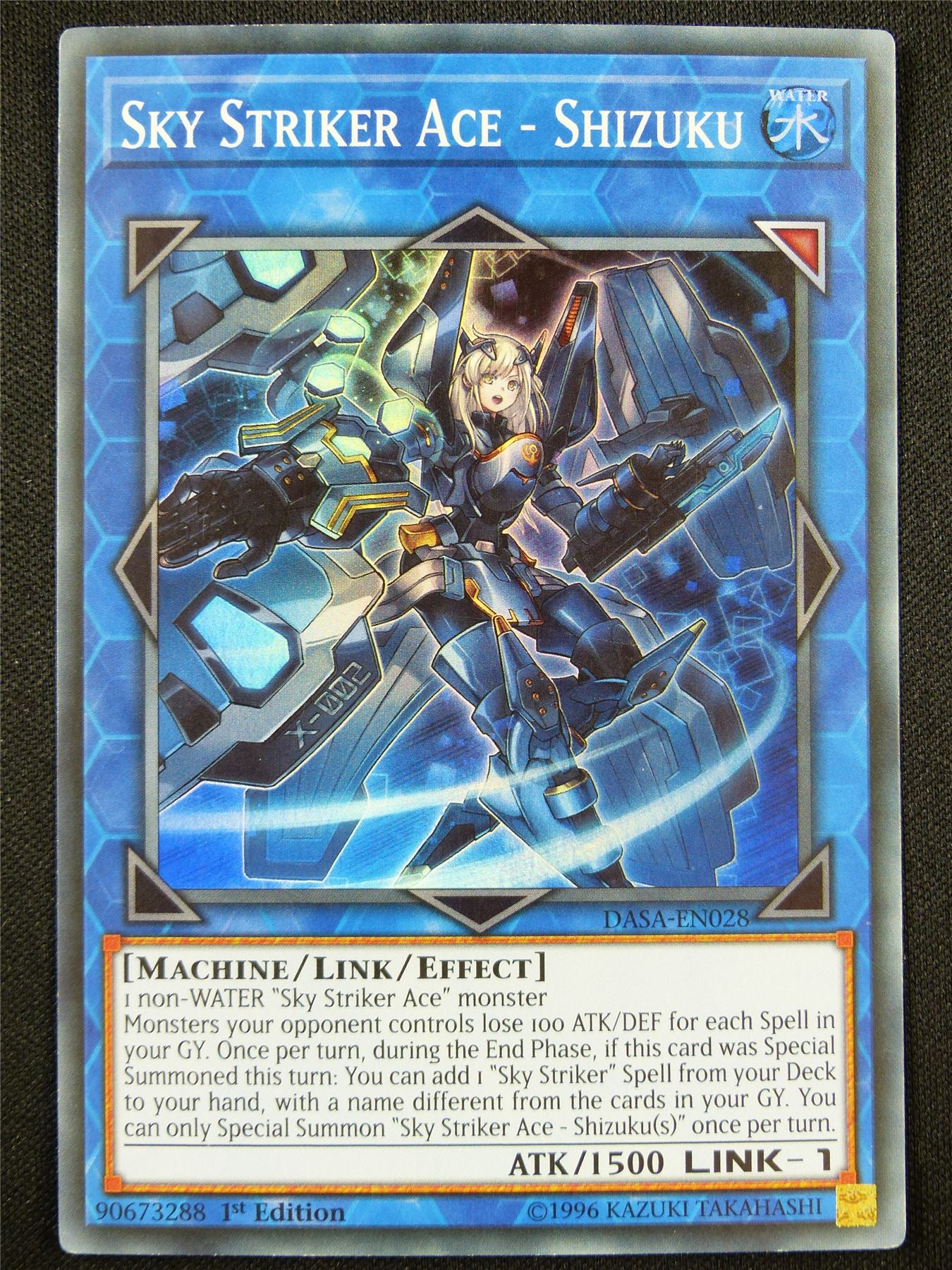 Sky Striker Ace - Shizuku DASA Super Rare - 1st ed Yugioh Card #3GN