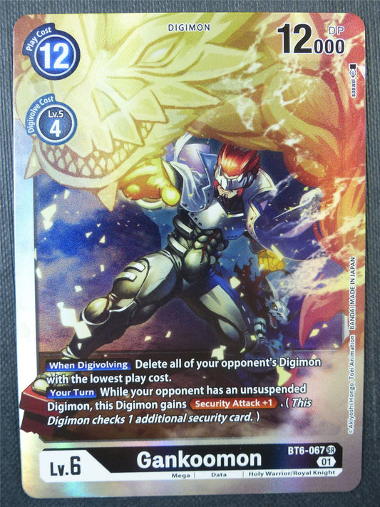 Gankoomon BT6-067 SR - Digimon Card #8ZK