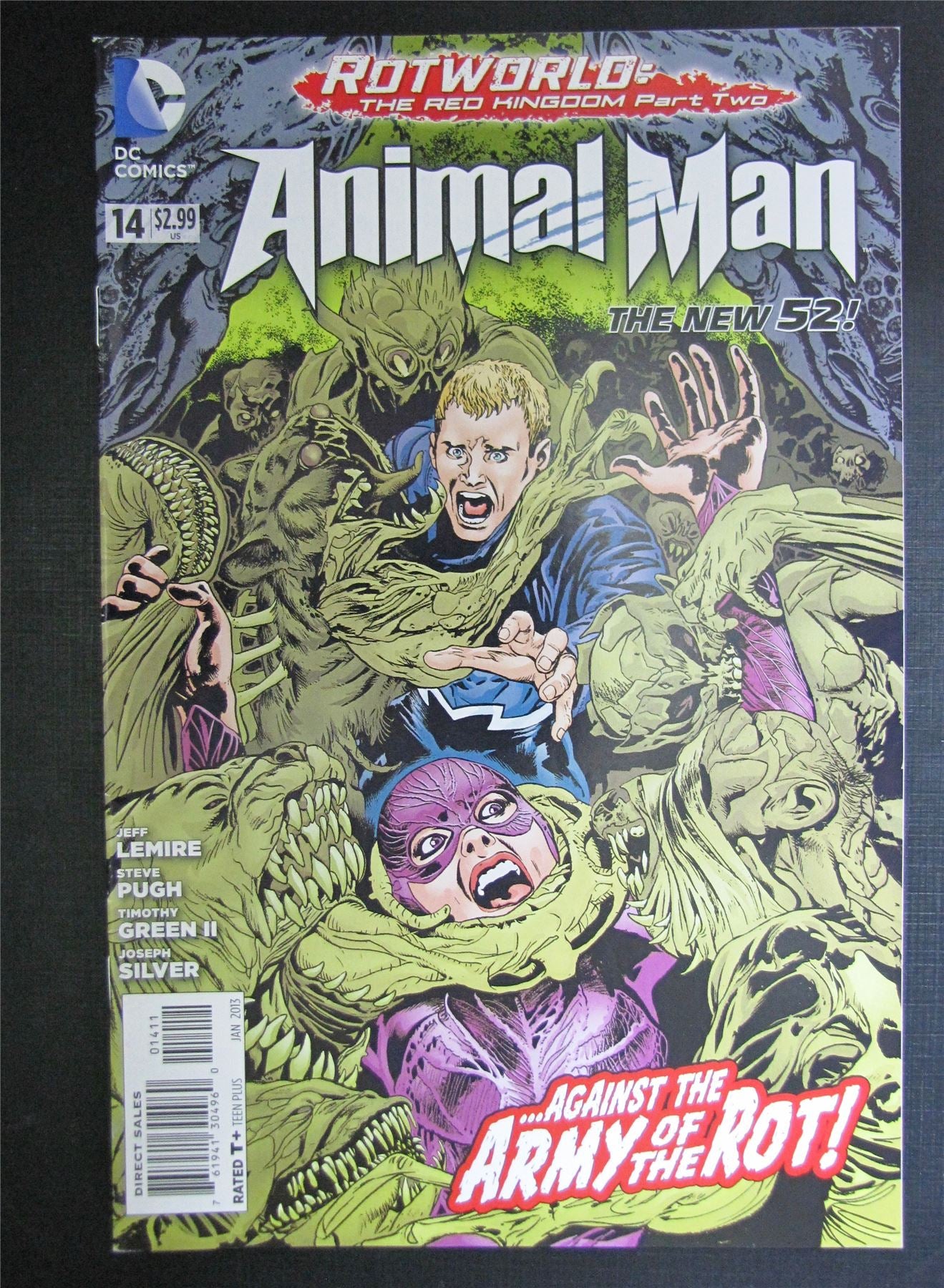 ANIMAL MAN # 14 - DC - COMICS # 2E29