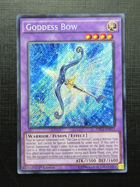 Yugioh Cards: GODDESS BOW DRL2 SECRET RARE # 21E92