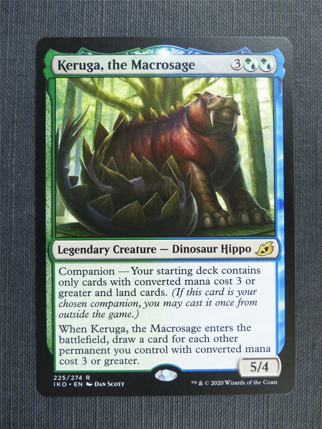 Keruga the Macrosage - IKO Mtg Card