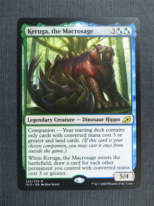 Keruga the Macrosage - IKO Mtg Card