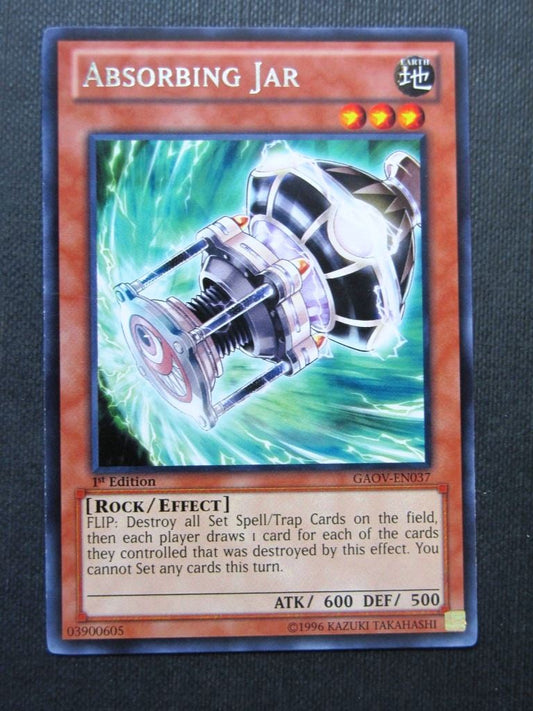 Absorber Jar GAOV Rare - 1st ed - Yugioh Cards #15D