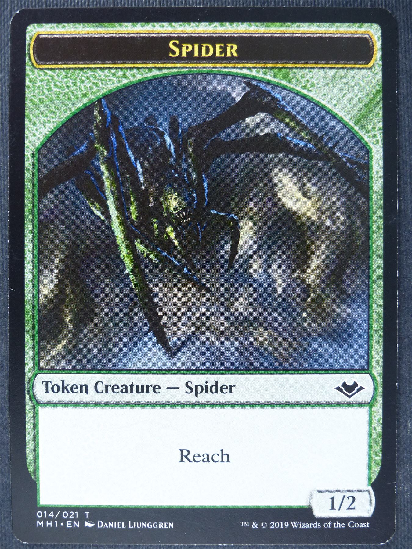 Spider/Illusion Token - Mtg Magic Cards #VT