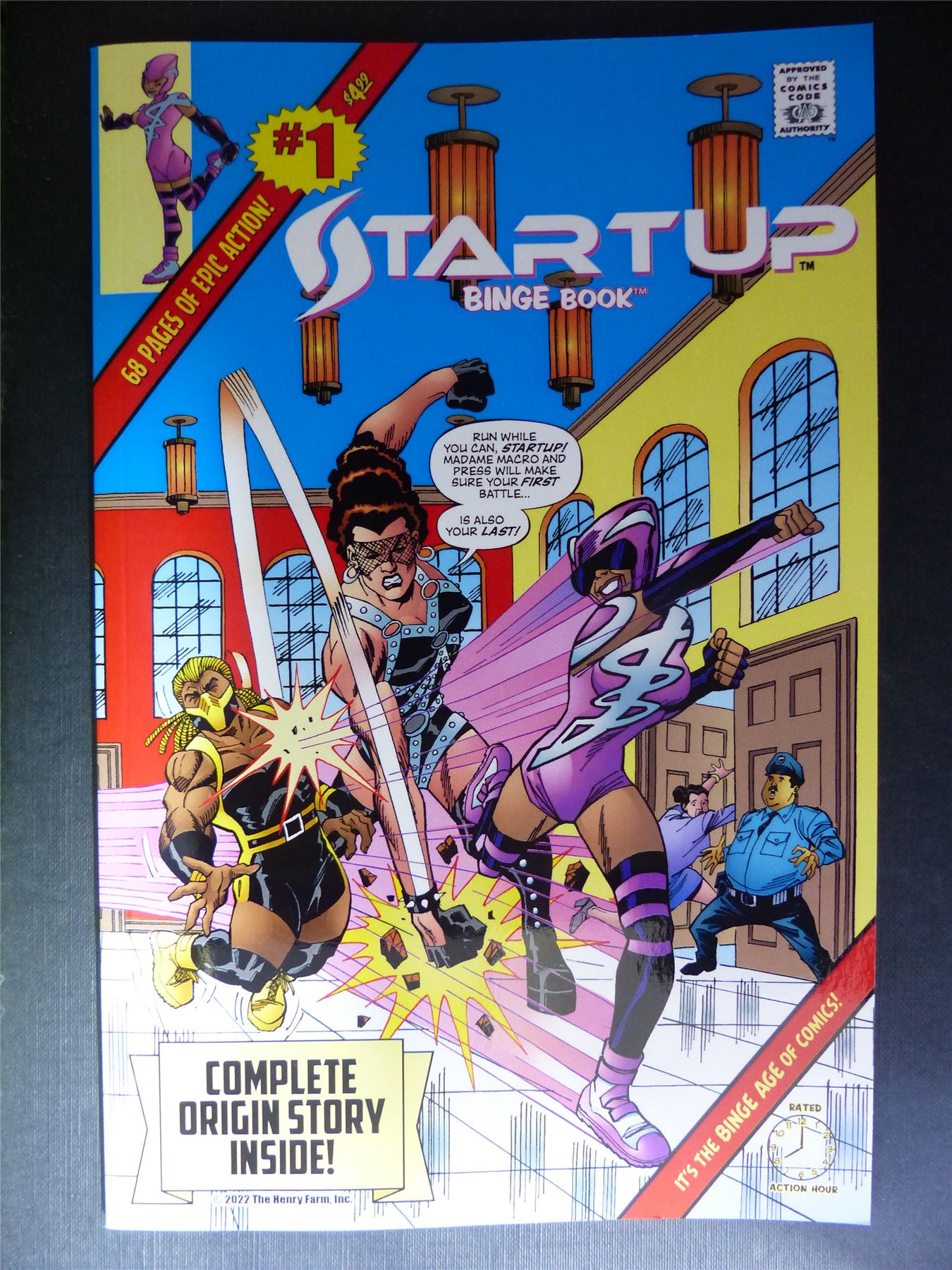 STARTUP Binge Book #1 - Feb 2022 - Action Hour Comics #69T