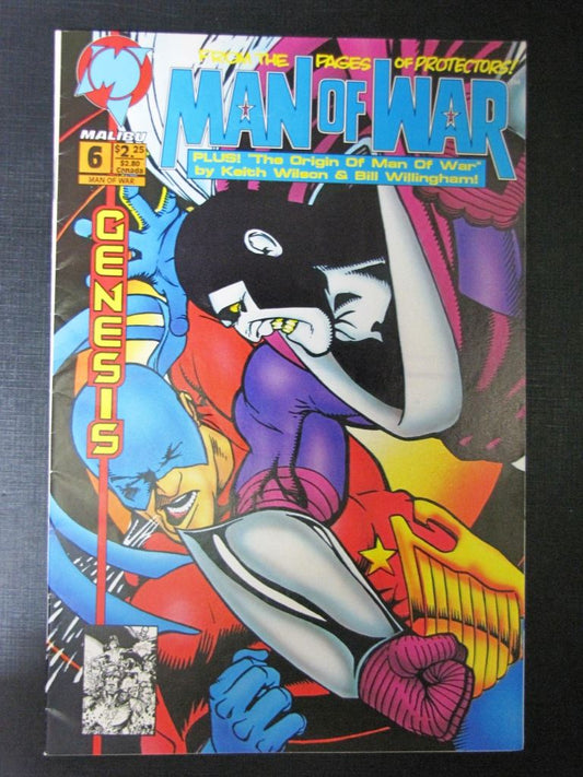 Man of War #6 - Malibu Comic # 2J45