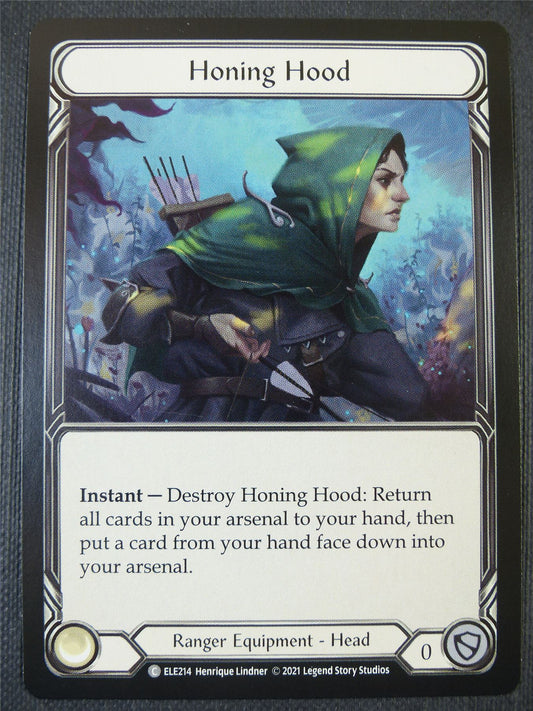Honing Hood - Tales of Aria 1st ed - Flesh and Blood Card #65B