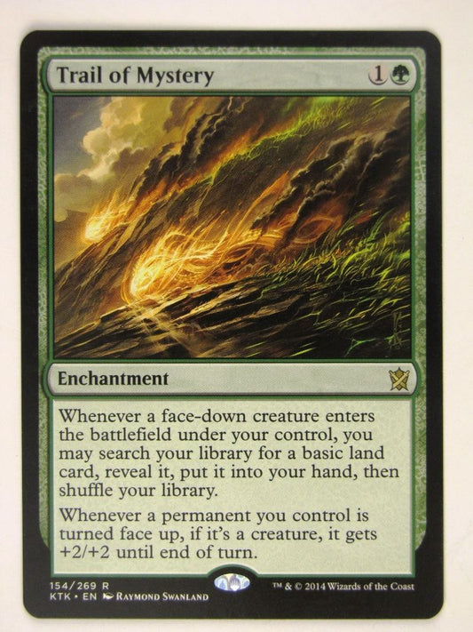 MTG Magic Played Cards: TRAIL OF MYSTERY # 18G44