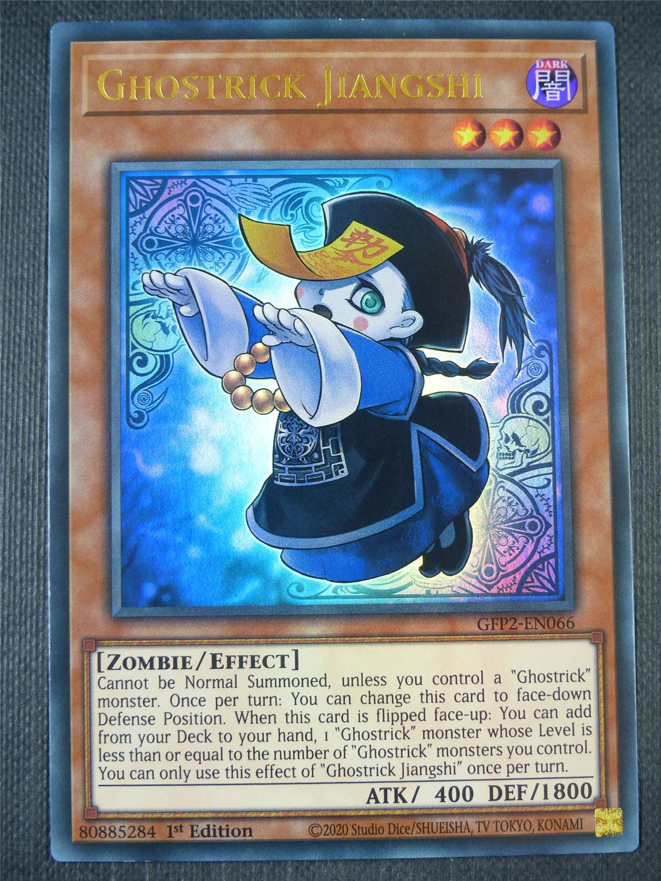 Ghostrick Jiangshi GFP2 Ultra Rare - 1st ed Yugioh Card #8H9