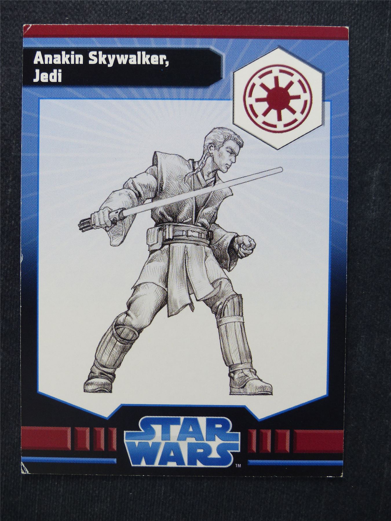 Anakin Skywalker Jedi 1/6 - Star Wars Miniatures Spare Cards #AD