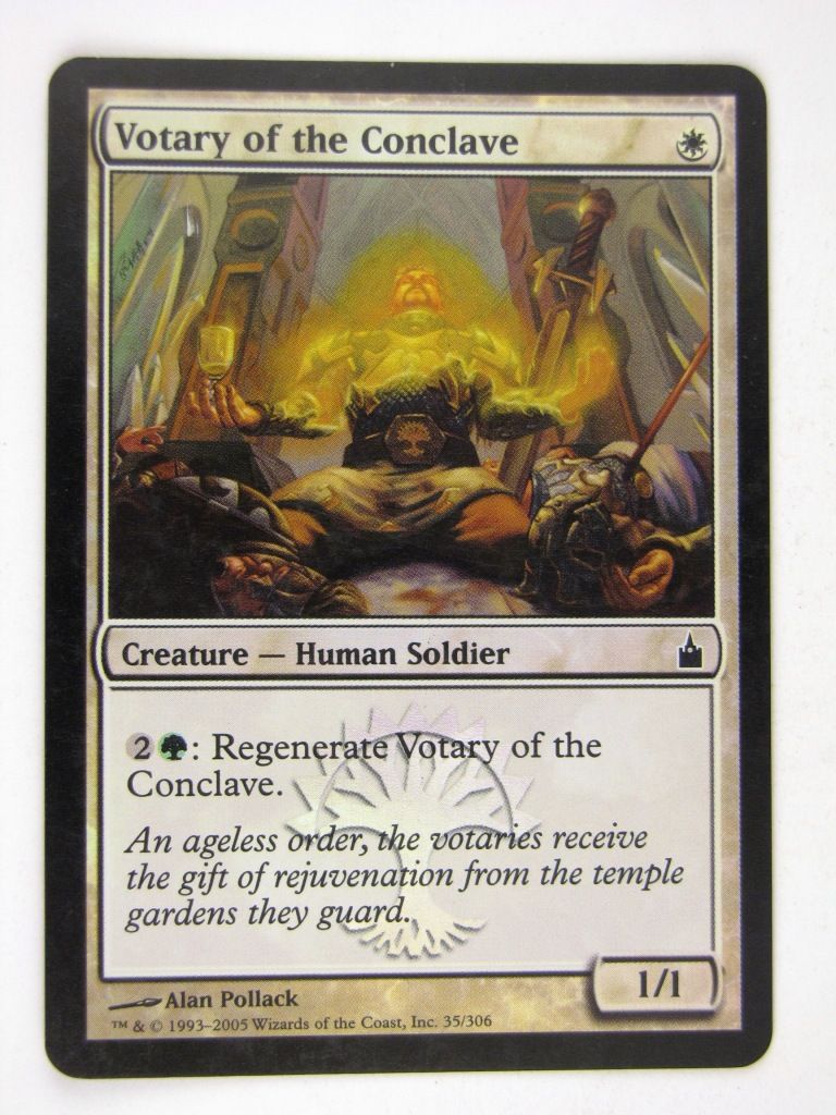 Mtg FOIL - VOTARY OF THE CONCLAVE - played