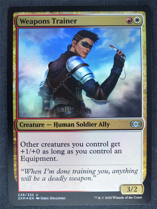 Weapons Trainer Foil - Mtg Magic Cards #9Q