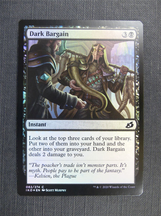 Dark Bargain Foil - IKO - Mtg Card