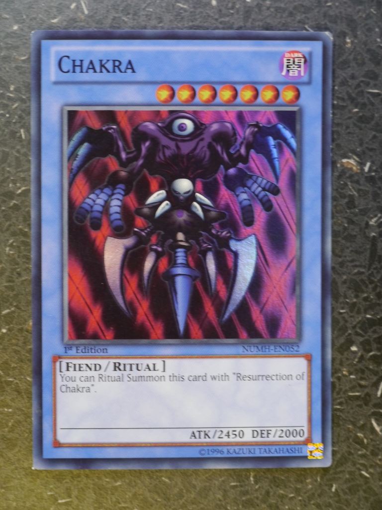 Yugioh Cards: CHAKRA NUMH SUPER RARE # 8E8