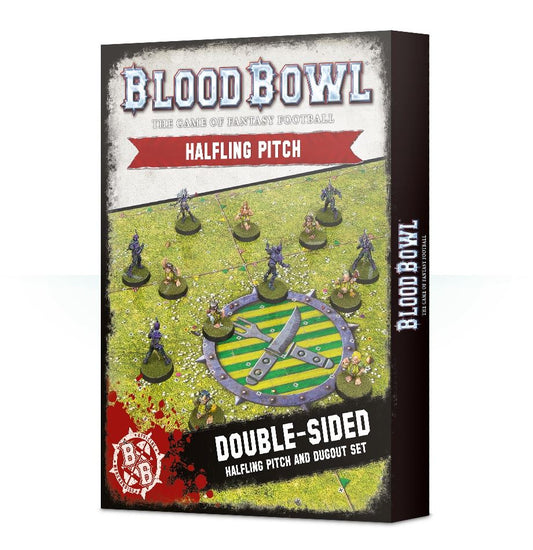 Halfling Pitch - Double-Sided Pitch And Dugouts - Warhammer Blood Bowl #1EI
