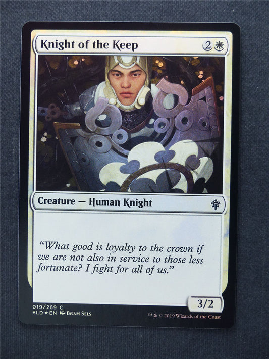Knight of the Keep Foil - Mtg Magic Cards #KB