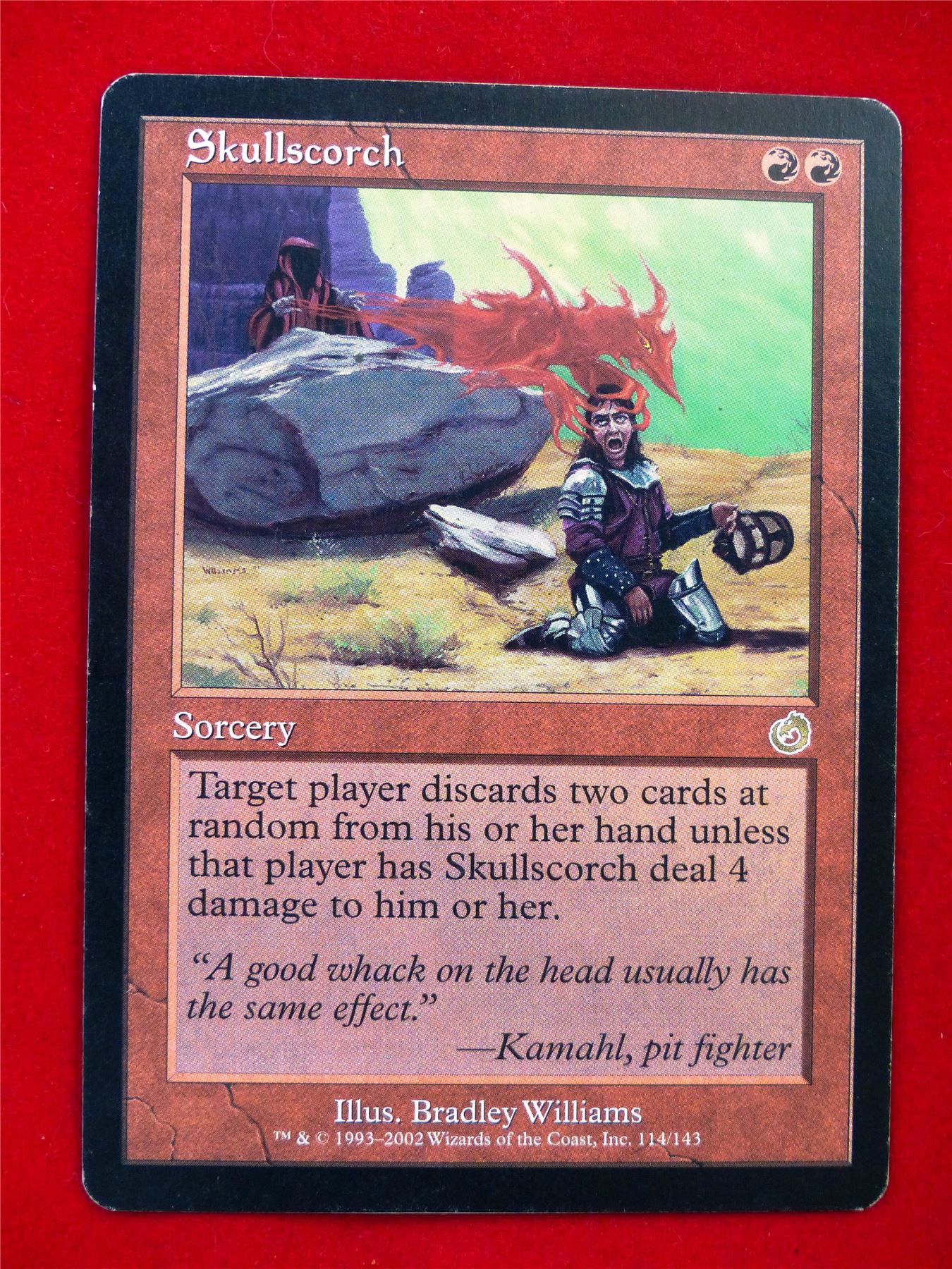 Skullscorch - Mtg Card
