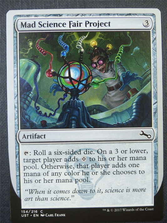 Mad Science Fair Project - Unstable - Mtg Card #5PR