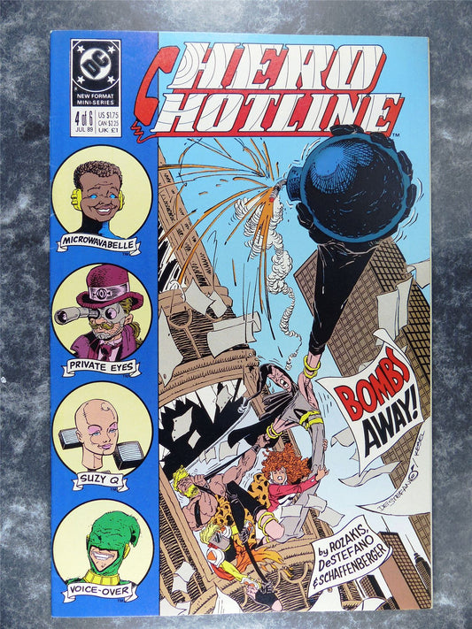 HERO Hotline #4 - DC - Comic #J7