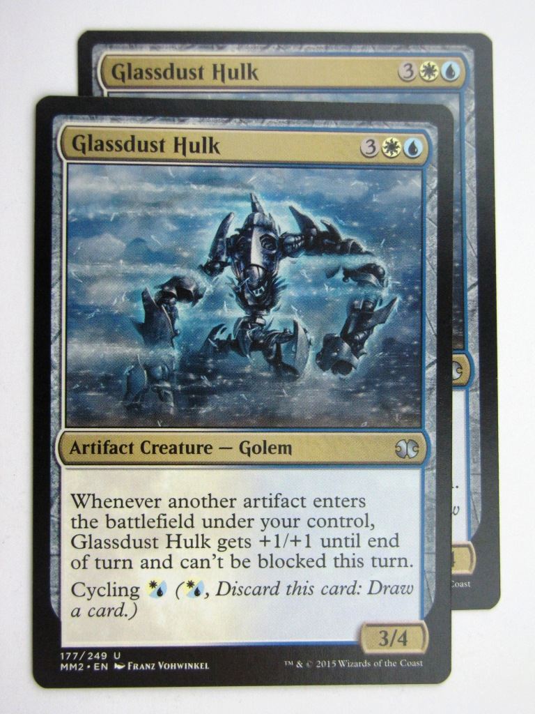 MTG MODERN MASTERS TWO: GLASSDUST HULK x2 # 28A78