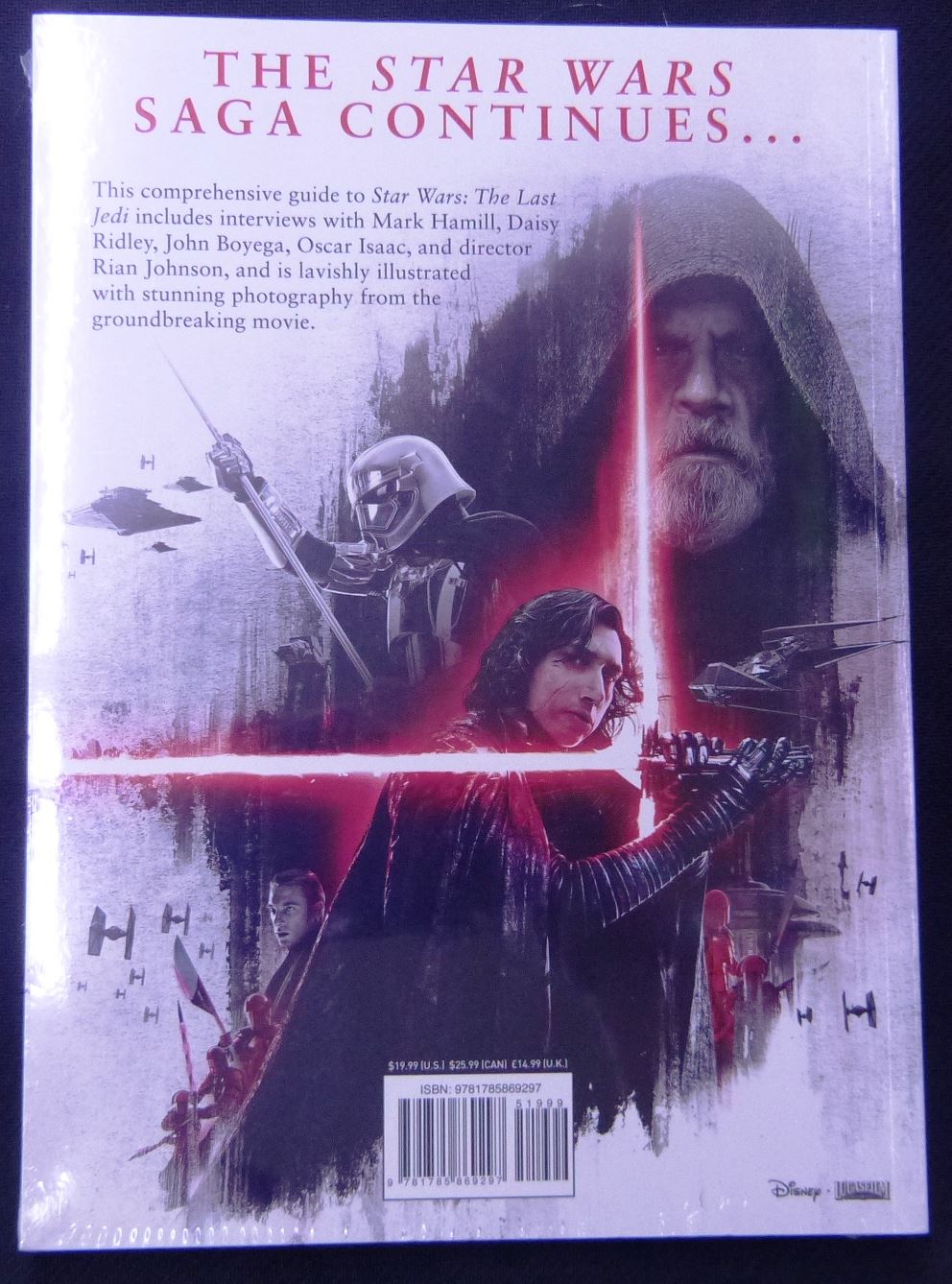 Star Wars  - The Last Jedi - The Ultimate Guide - Guide Book Softback #WO