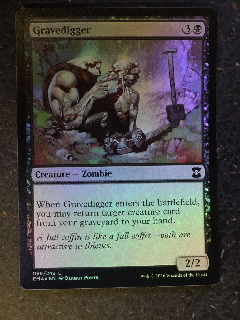 MTG Cards: GRAVEDIGGER  FOIL # 9H47