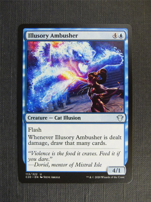 Illusory Ambusher - C20 - Mtg Card