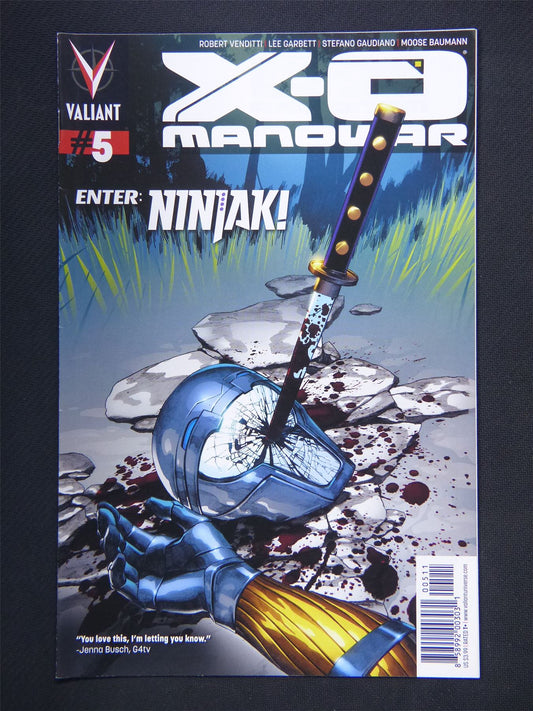 XO Manowar #5 2012 - Valiant Comic #6DD