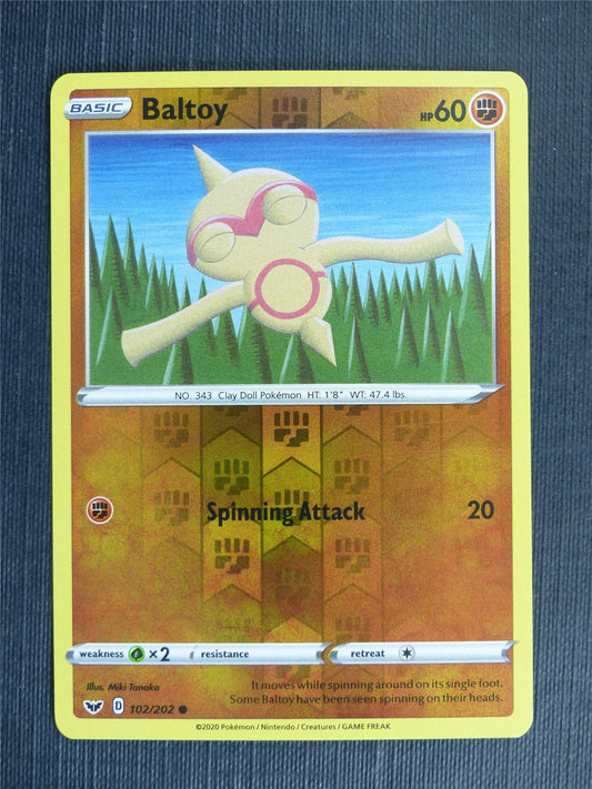 Baltoy 102/202 Reverse Holo - Pokemon Cards #1P4