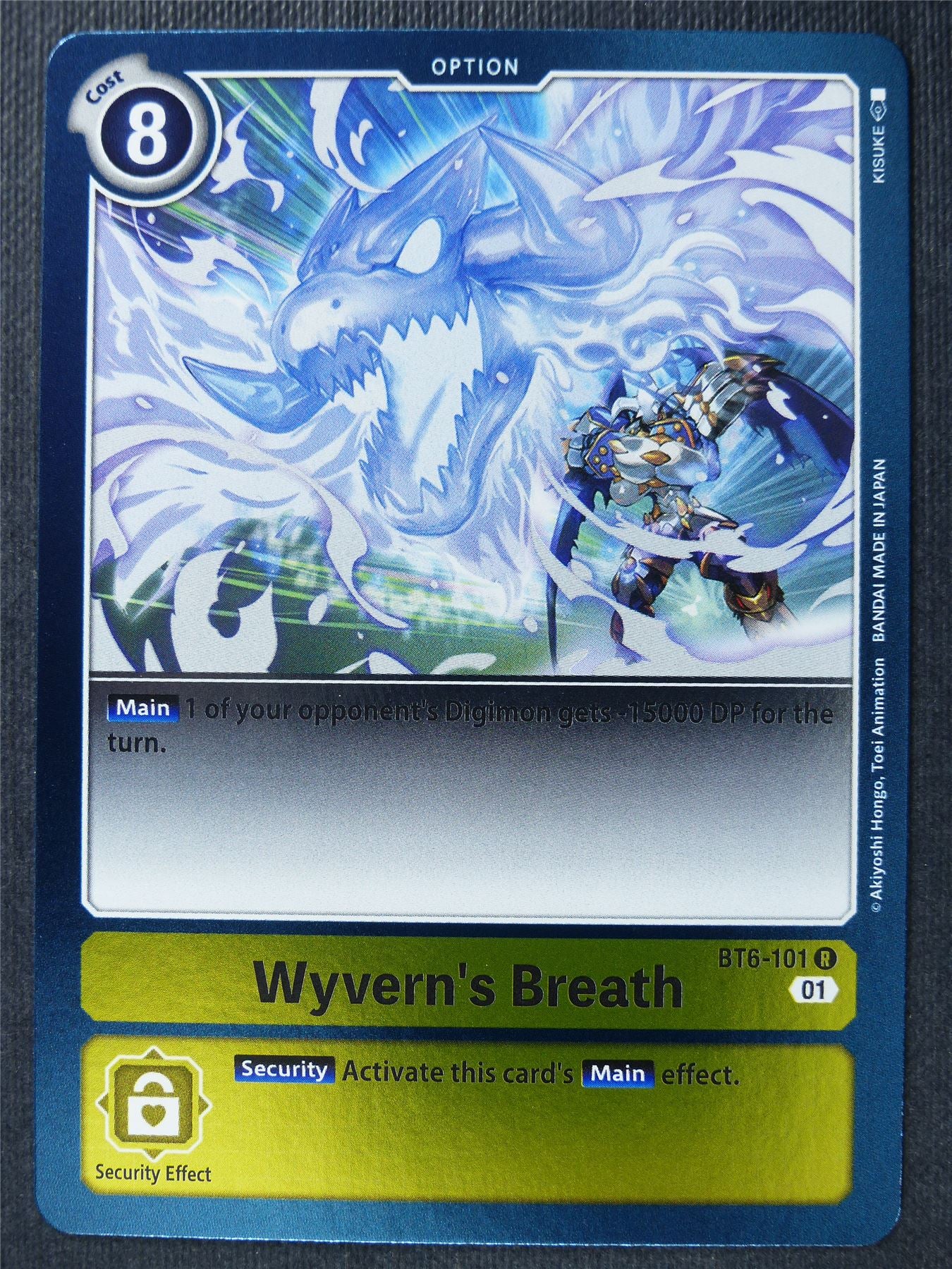 Wyvern's Breath BT6-101 R - Digimon Card #26O