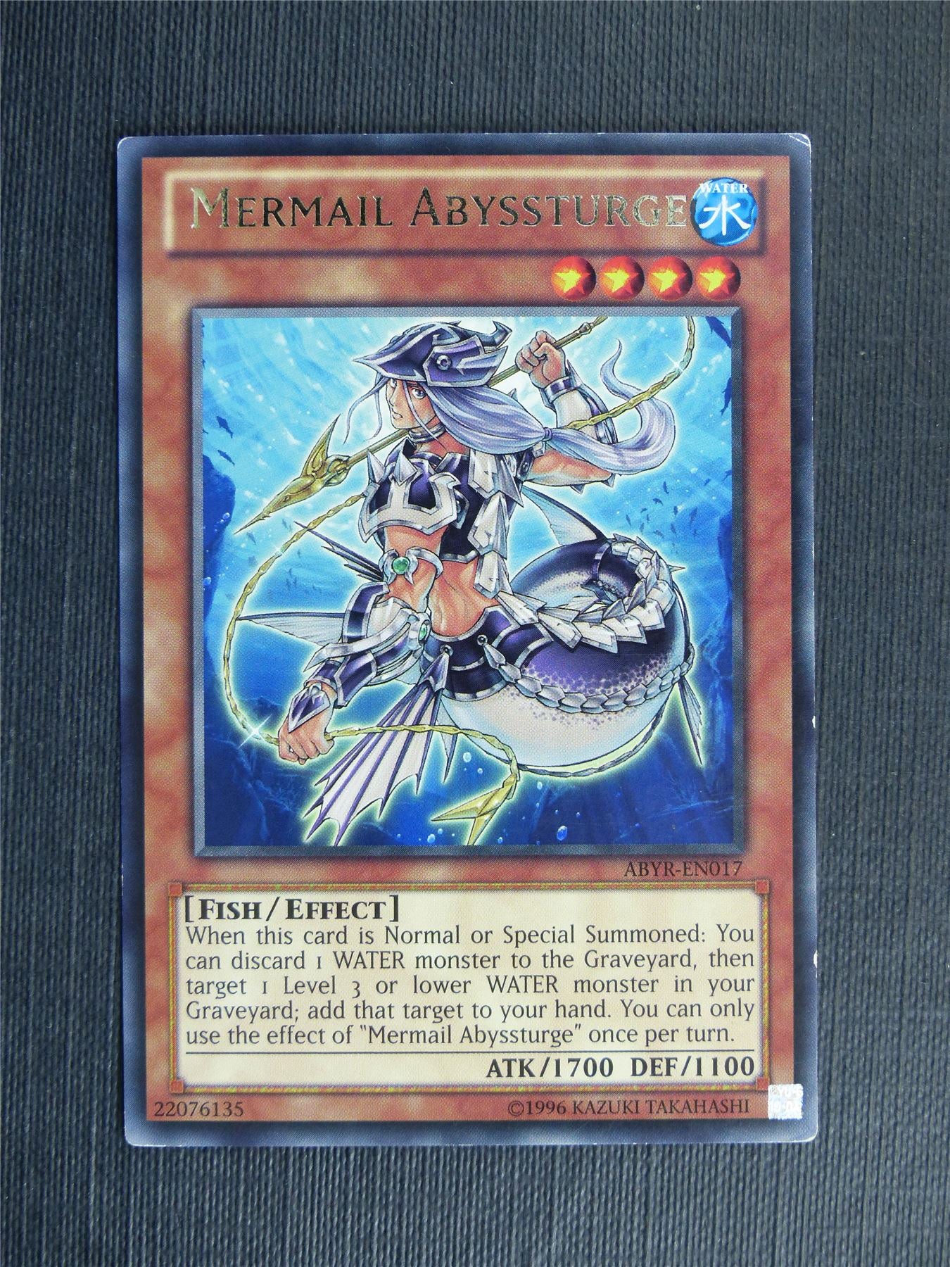 Mermail Abyssturge ABYR Rare - Yugioh Cards #XY