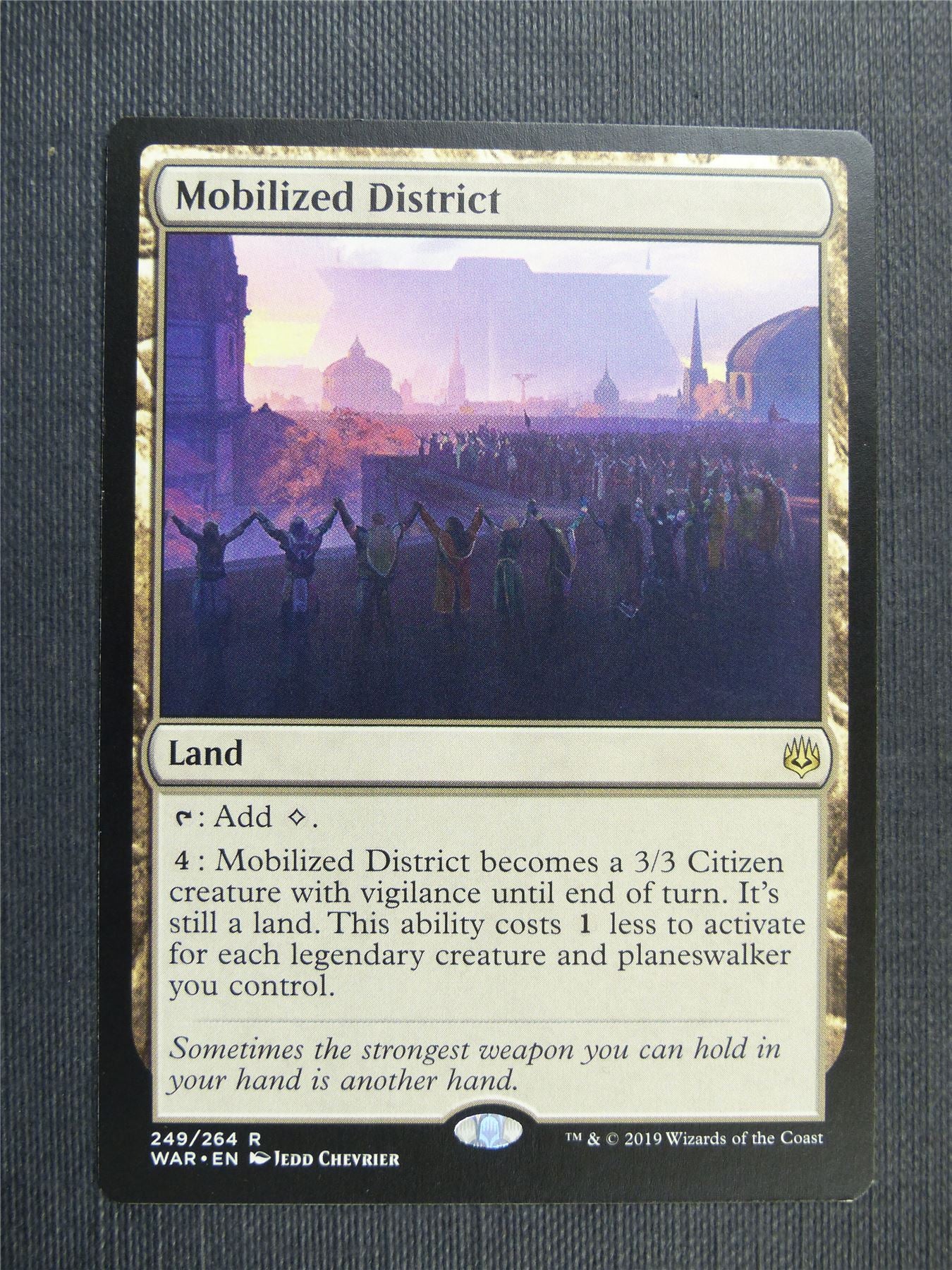 Mobilized District - Mtg Magic Cards #17U