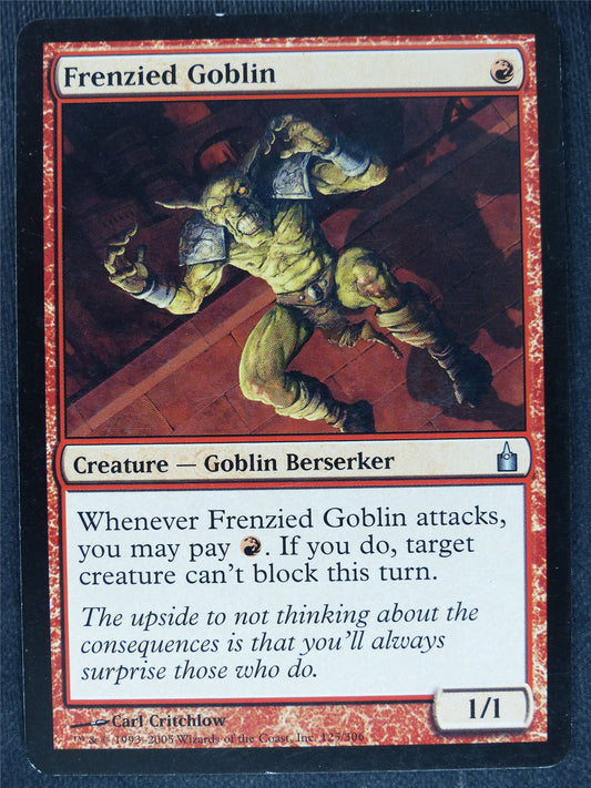 Frenzied Goblin - Mtg Magic Cards #A3
