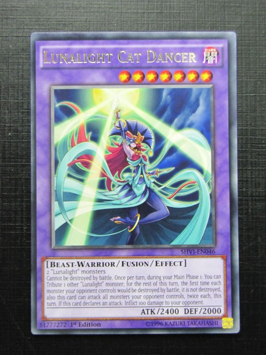 Yugioh Cards: LUNALIGHT CAT DANCER SHVI RARE # 21E68