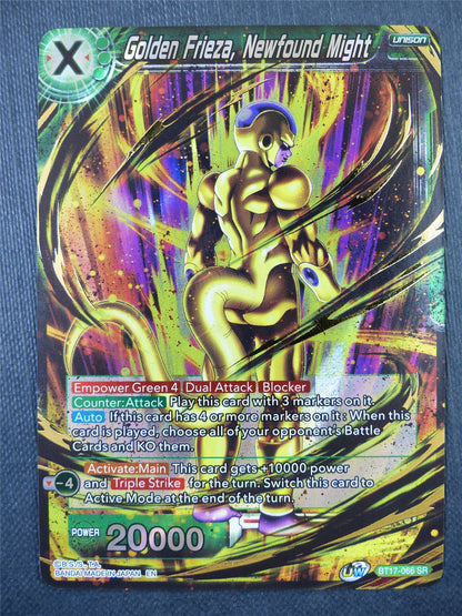 Golden Frieza Newfound Might SR - Dragon Ball Super Card #5AP
