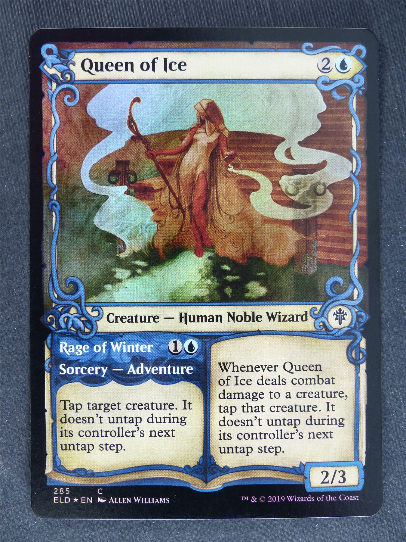 Queen of Ice Showcase Foil - Mtg Mgic Cards #SQ