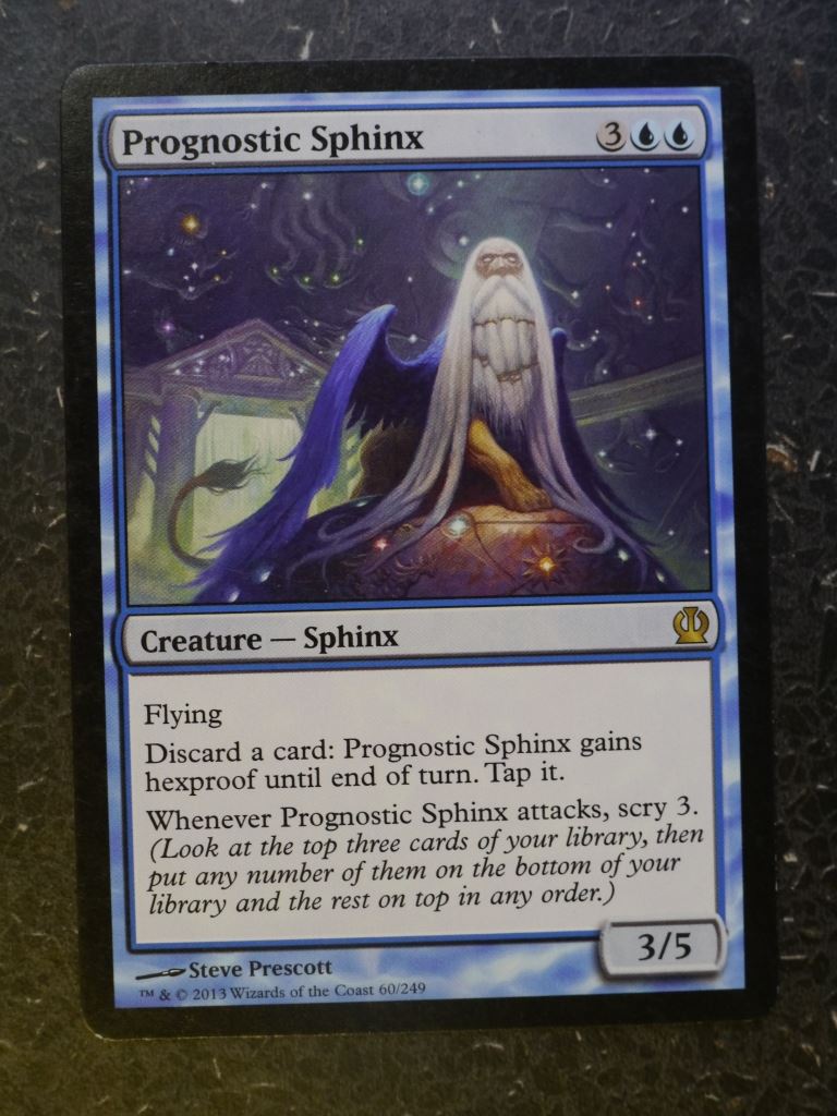 MTG Magic Cards: PROGNOSTIC SPHINX # 6F26